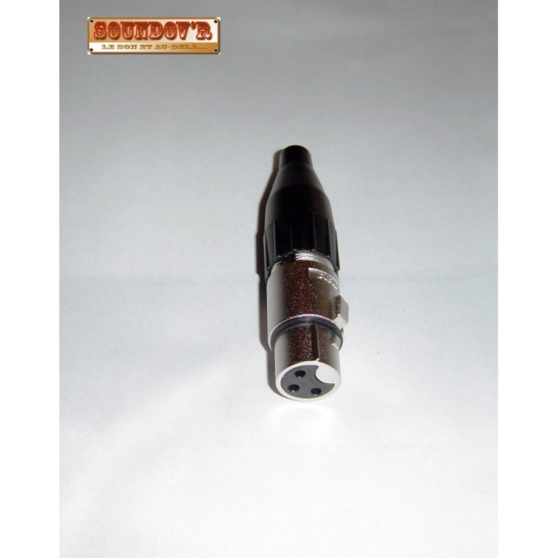 XLR3 F FEMALE plug